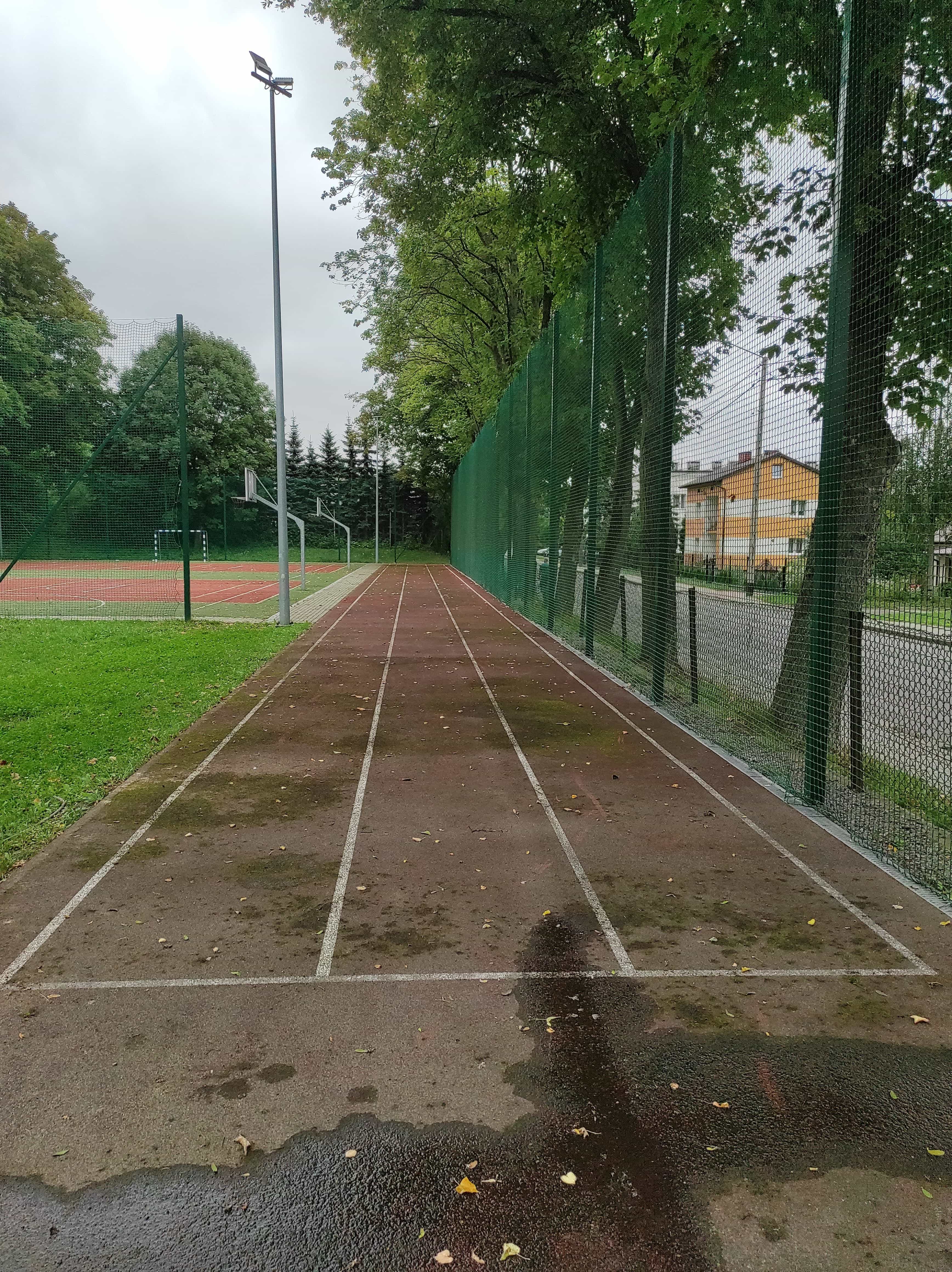 Bieżnia przed