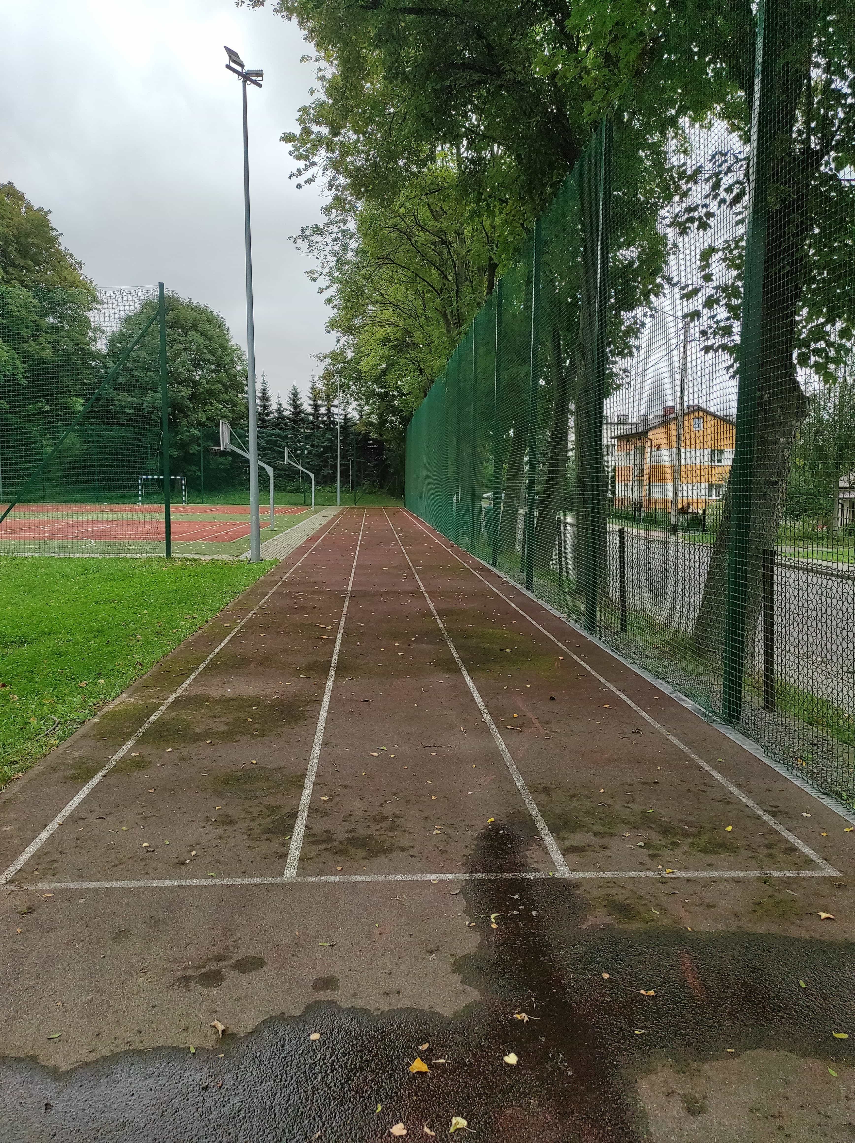 Bieżnia przed